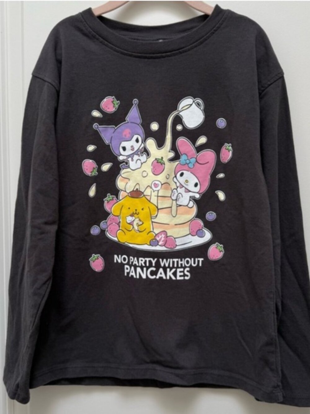 Zara Hello Kitty Sanrio Pancake Party Long Sleeve T-Shirt